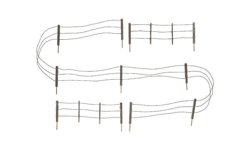 Woodland A3000 O Scale Barbed Wire Fence Kit