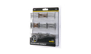 Woodland A3001 O Scale Log Fence Kit
