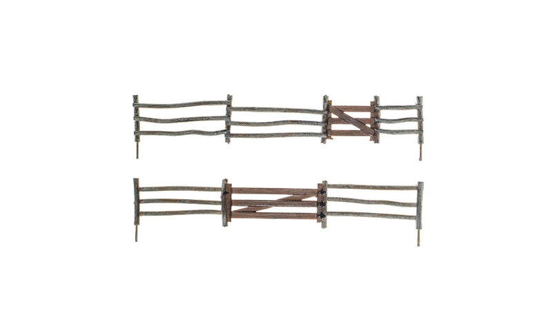 Woodland A3001 O Scale Log Fence Kit