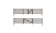 Woodland A3002 O Scale Wooden Rail Fence Kit