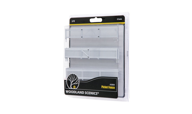 Woodland A3004 O Scale Picket Fence Kit