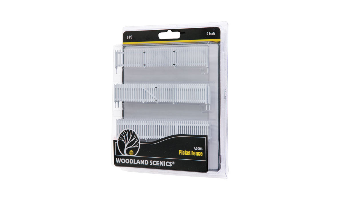 Woodland A3004 O Scale Picket Fence Kit