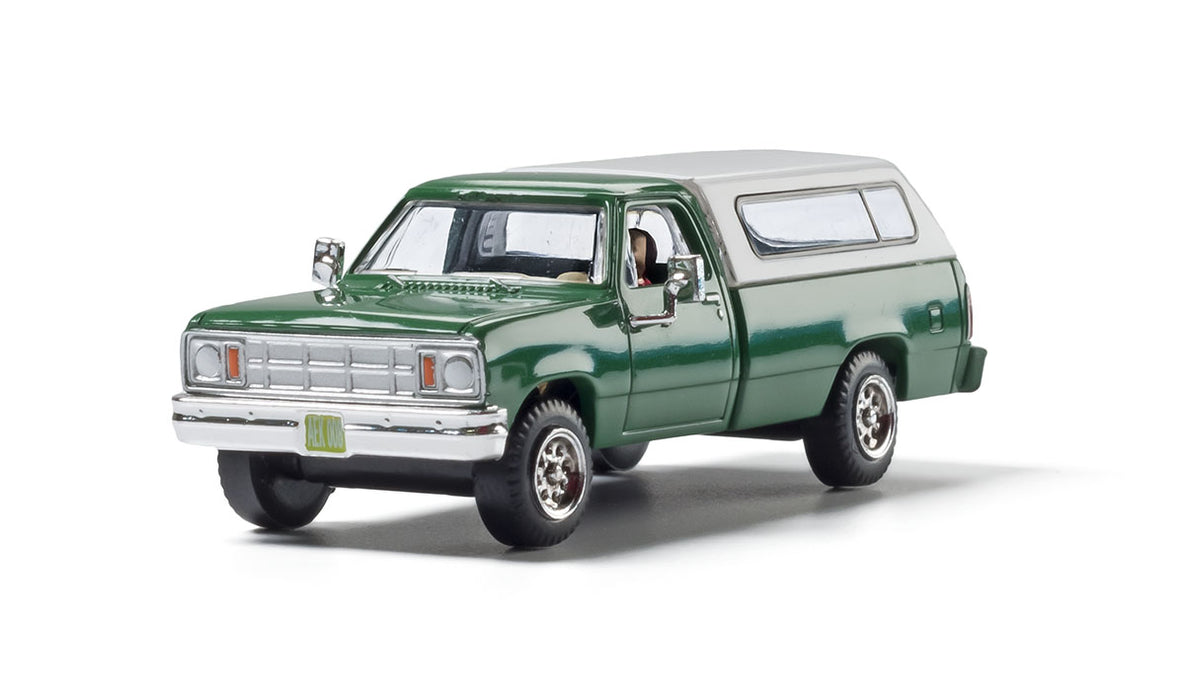 Woodland Scenics AS5364 HO Scale AutoScenes Modern Era Vehicles Camper Shell Truck