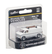 Woodland Scenics AS5366 HO Scale AutoScenes Modern Era Vehicles Work Van