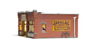 Woodland BR5069 HO Scale Built Up Structure Smith Brothers TV & Appliance Store