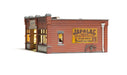 Woodland BR5069 HO Scale Built Up Structure Smith Brothers TV & Appliance Store
