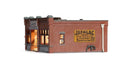 Woodland BR54959 N Scale Built Up Structure Smith Brothers TV & Appliance Store