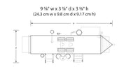 Woodland BR5863 O Scale Built & Ready Structure Sunny Days Trailer with Lights