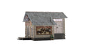 Woodland BR5872 O Scale BuiltUp Structure Carver's Butcher Shoppe