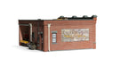 Woodland BR5873 O Scale Built Up Structure Smith Brothers TV & Appliance Store
