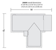 Woodland DPM 20600 HO Humble House Building Kit