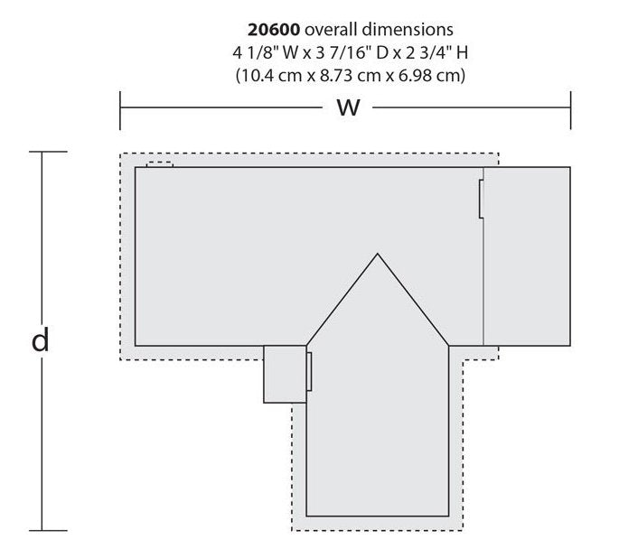 Woodland DPM 20600 HO Humble House Building Kit