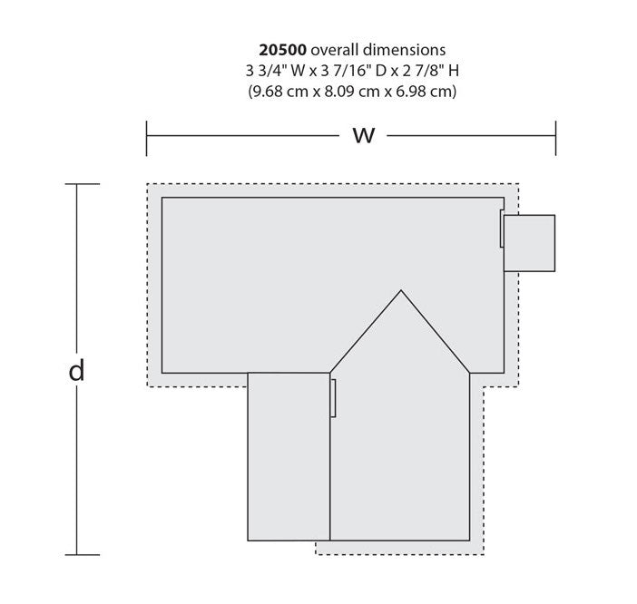 Woodland DPM Select 20500 HO Scale Victorian Cottage Kit [Building Structure Kit]