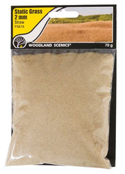 Woodland FS616 Static Grass 2mm Straw Green