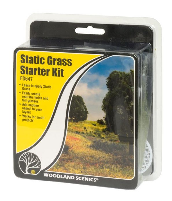 Woodland FS647 Static Grass Starter Kit