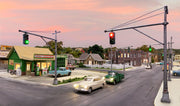 Woodland JP5653 HO Scale Just Plug Mast Style Traffic Lights