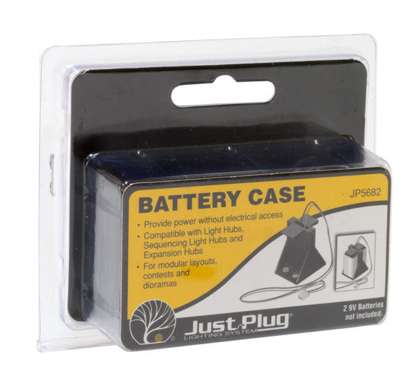Woodland JP5682 Just Plug Battery Case (Requires 2 9v Batteries)