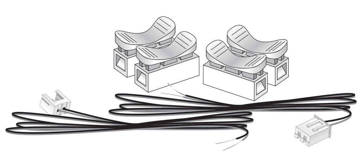 Woodland JP5684 Just Plug Extension Cable Kit — White Rose Hobbies