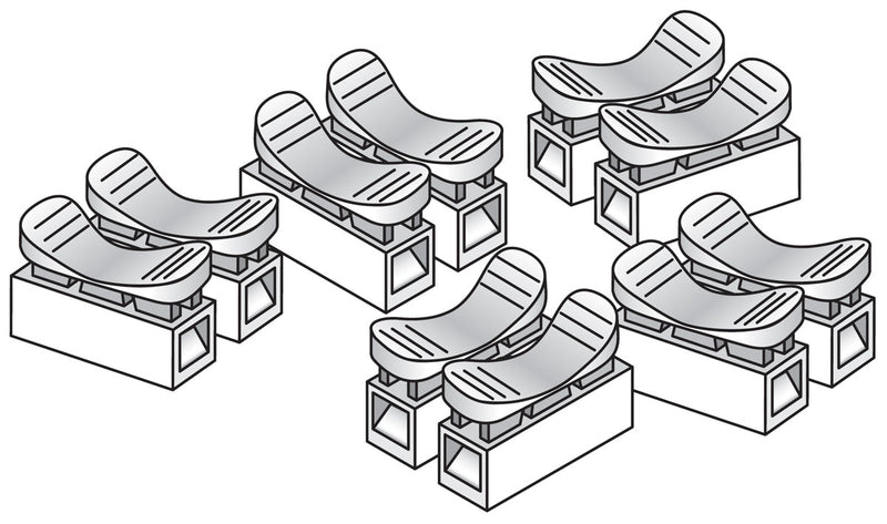 Woodland JP5686 Just Plug Accessory Splicer Plugs 12 Pack