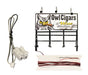Woodland JP5795 HO Just Plug Lighted Billboard Wise Tabacco