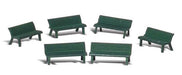 Woodland Scenics A1879 HO Scale Figures - Park Benches