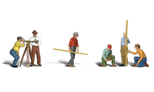 Woodland Scenics A1883 HO Scale Figures - Surveyors