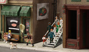 Woodland Scenics A1954 HO Scale Figures - Taking the Stairs