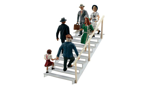 Woodland Scenics A1954 HO Scale Figures - Taking the Stairs