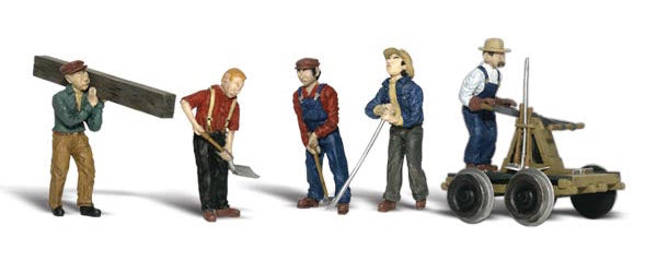 Woodland Scenics A2177 N Scale Figures - Rail Workers