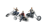 Woodland Scenics AS5554 HO Scale Vehicles - Bad Boy Bikers
