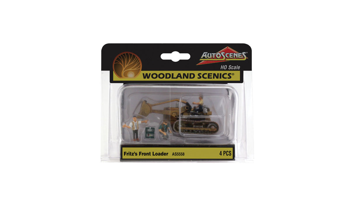 Woodland Scenics AS5558 HO Scale Vehicles - Fritz's Front Loader
