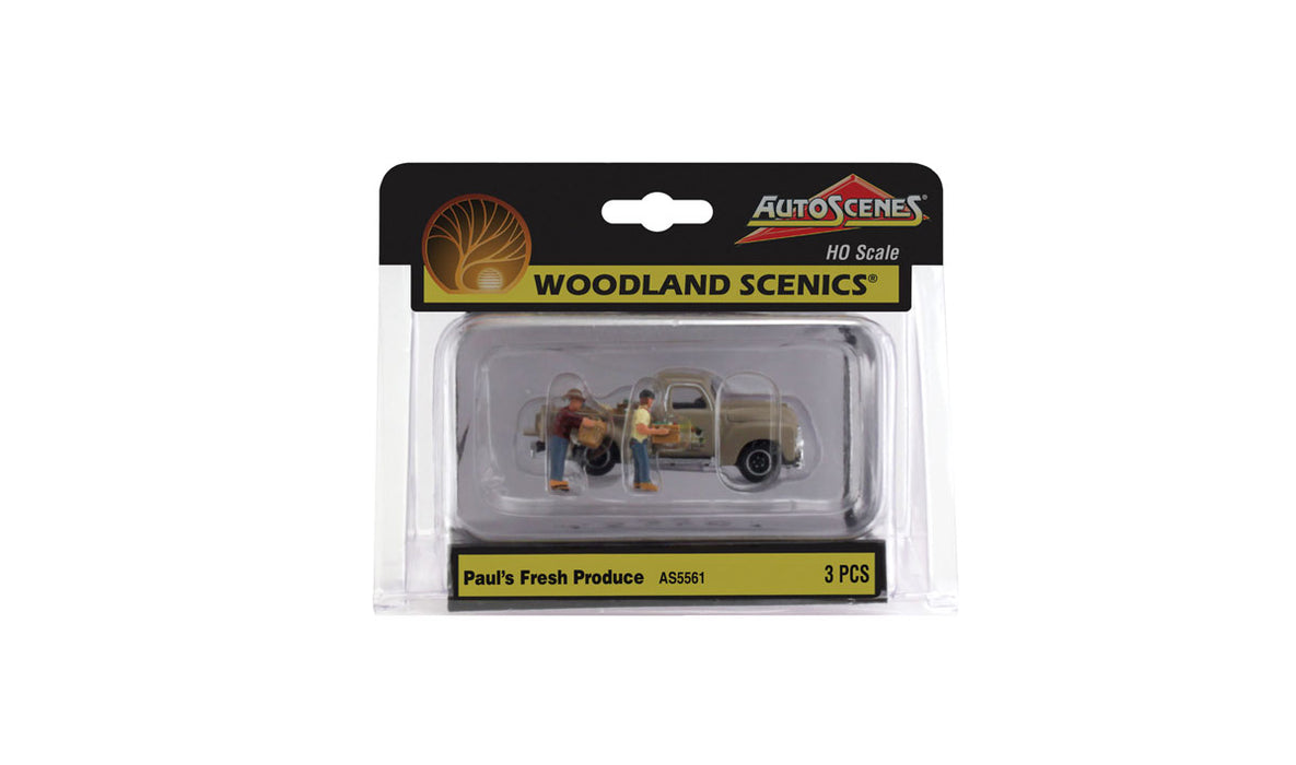 Woodland Scenics AS5561 HO Scale Vehicles - Paul's Fresh Produce