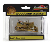 Woodland Scenics AS5562 HO Scale Vehicles - Dewie's Dozer
