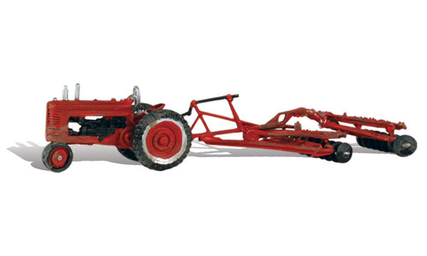 Woodland Scenics AS5564 HO Scale Vehicles - Disc & Tractor