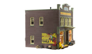 Woodland Scenics BR4921 N Scale Built Up Structure - Harrison's Hardware w/ LED