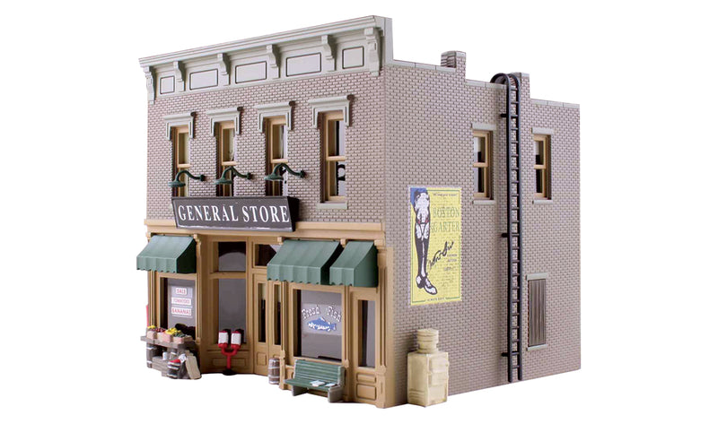 Woodland Scenics BR4925 N Scale Built Up Structure - Lubener's General Store