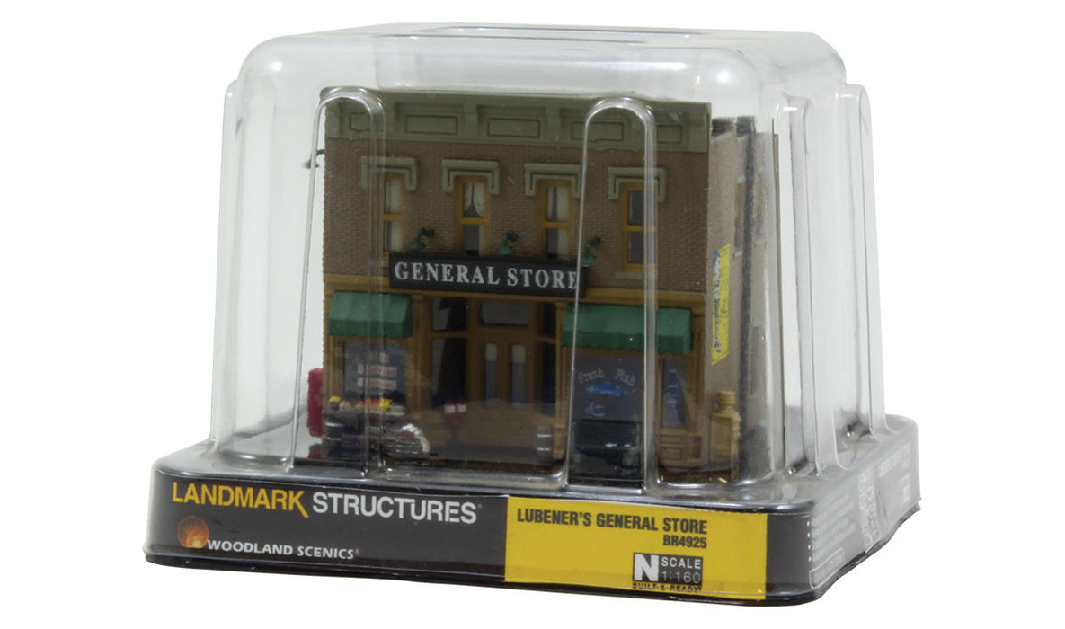 Woodland Scenics BR4925 N Scale Built Up Structure - Lubener's General Store