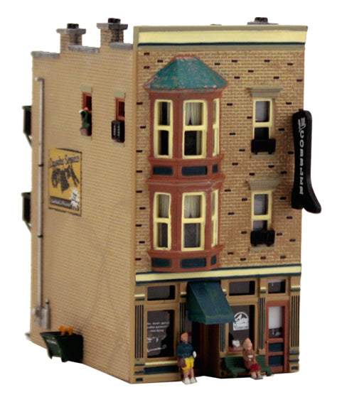 Woodland Scenics BR4931 N Scale Built Up Structure - J.W. Shoe Cobbler