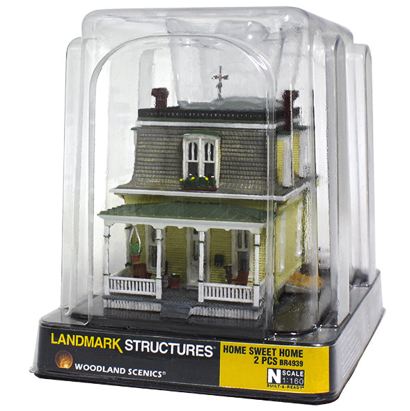 Woodland Scenics BR4939 N Scale Built Up Structure - Home Sweet Home