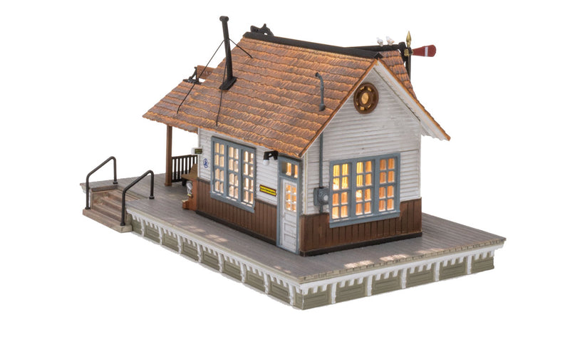 Woodland Scenics BR4942 N Scale Built Up Structure - The Depot