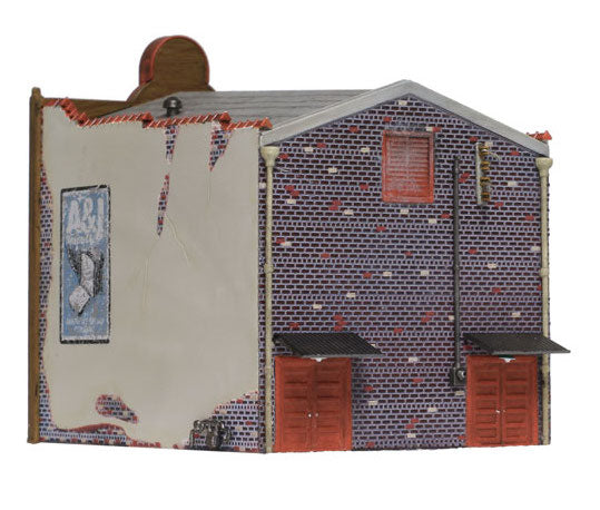 Woodland Scenics BR4944 N Scale Built Up Structure - Theater with LED Lighting