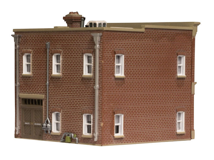 Woodland Scenics BR4945 N Scale Built Up Structure - Emilio's Italian Restaurant with LED Lighting