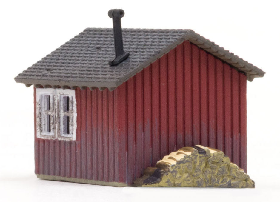 Woodland Scenics BR4947 N Scale Built Up Structure - Work Shed