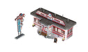 Woodland Scenics BR4956 N Scale Built Up Structure - Miss Molly's Diner with LED Lighting