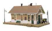 Woodland Scenics BR5023 HO Scale Built Up Structure - Danbury Depot