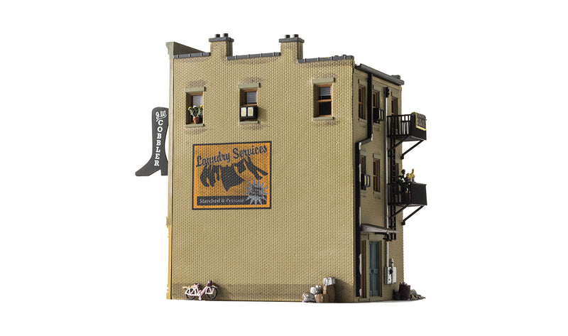 Woodland Scenics BR5032 HO Scale Built Up Structure - J.W. Shoe Cobbler