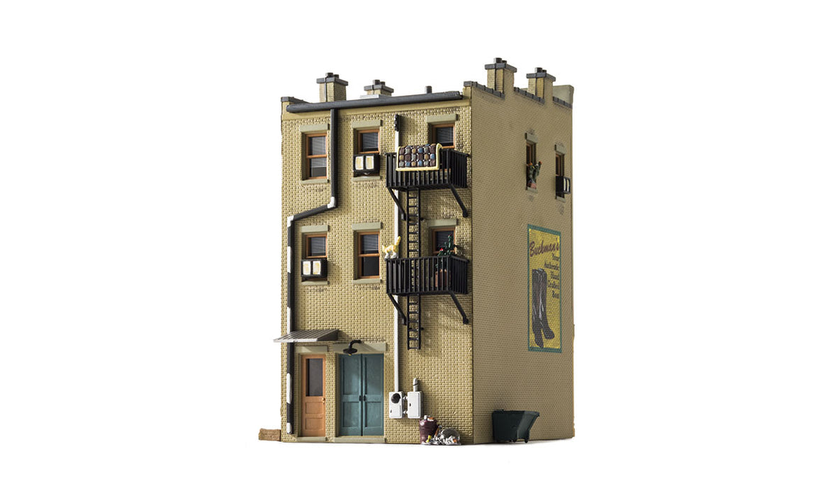 Woodland Scenics BR5032 HO Scale Built Up Structure - J.W. Shoe Cobbler