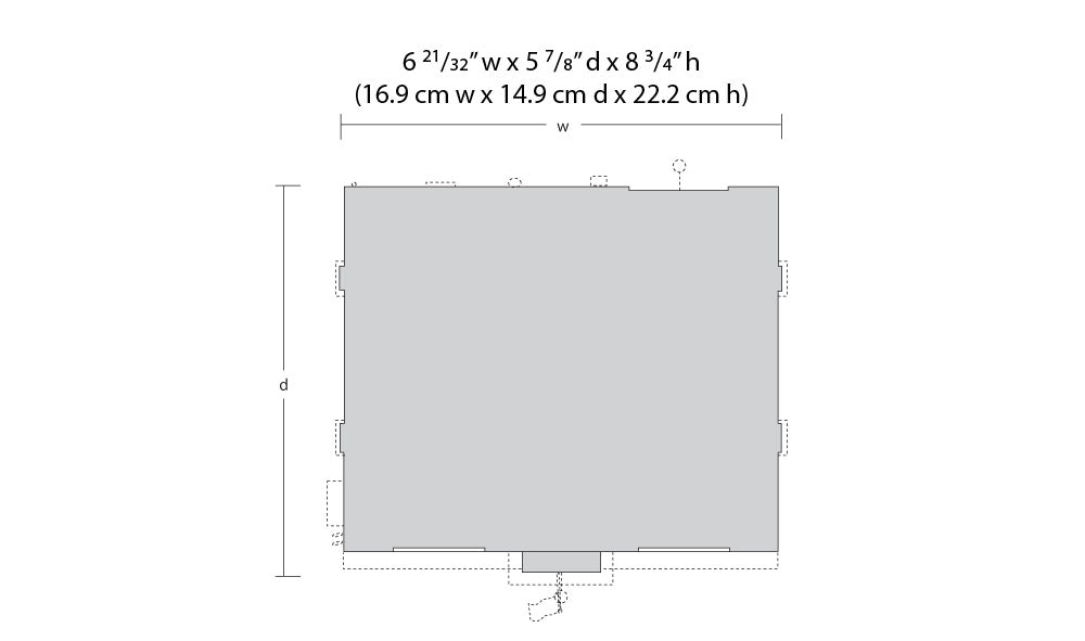 Woodland Scenics BR5034 HO Scale Built Up Structure - Firehouse