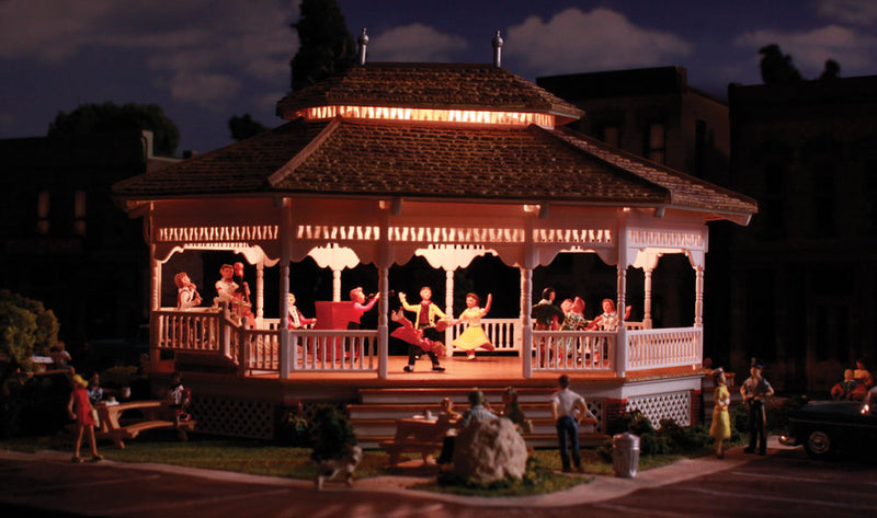 Woodland Scenics BR5035 HO Scale Built Up Structure - Grand Gazebo