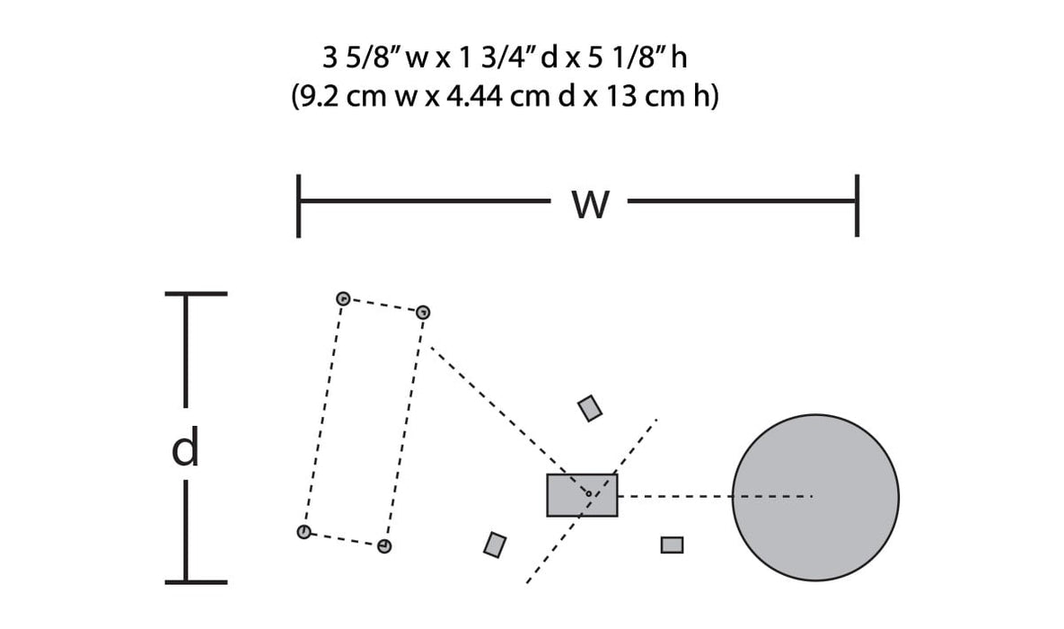 Woodland Scenics BR5043 HO Scale Built Up Structure - Windmill